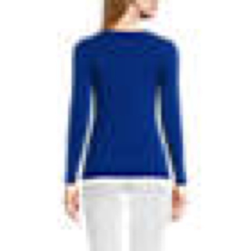Lands’ End Long Sleeve Top L - Picture 2 of 2